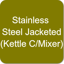 S.Steel Jacketed (Kettle with Mixer)