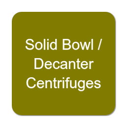 Solid Bowl - Decanter Centrifuges