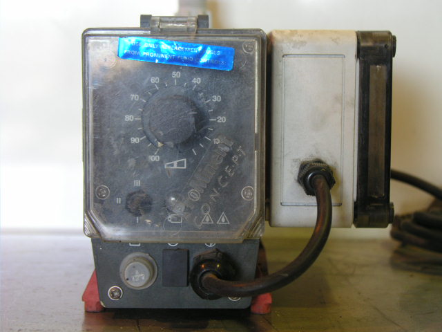 Metering Pump, Prominent, IN/OUT: 18mm Dia, 1.7Lt/hr