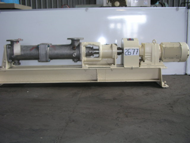 Helical Rotor Pump, Mono, IN/OUT: 75mm Dia