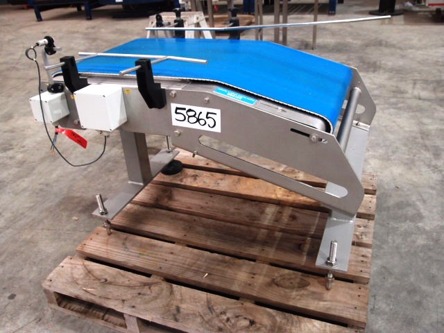 Flat Belt Conveyor, 1000mm L x 525mm W x 700mm H