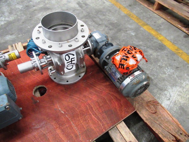 Drop Through Rotary Valve, IN/OUT: 125mm Dia, GEA, DT150DEM