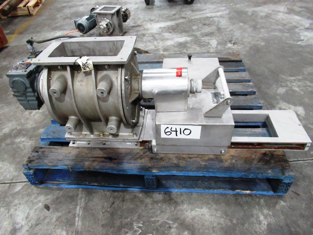 Drop Through Rotary Valve, IN/OUT: 275mm L x 145mm W