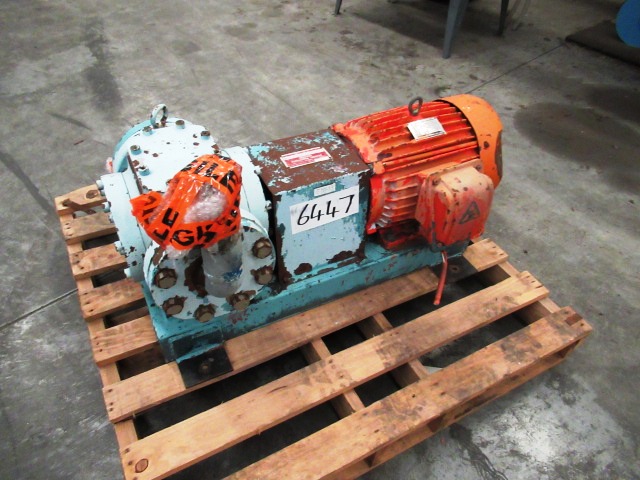 Gear Pump, IN/OUT: 100mm Dia