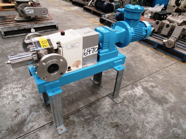 Stainless Steel Lobe Pump, INOXPA, IN/OUT: 75mm Dia