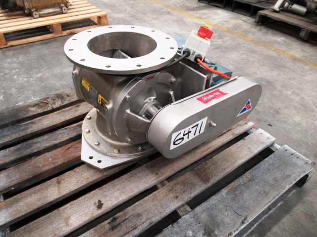 Drop Through Rotary Valve, IN/OUT: 250mm Dia, Nucon
