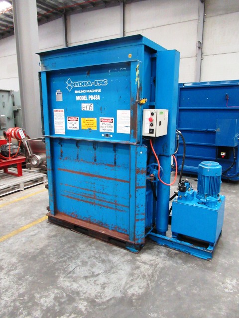 Waste Compactor, Hydra-Pac, PB48A