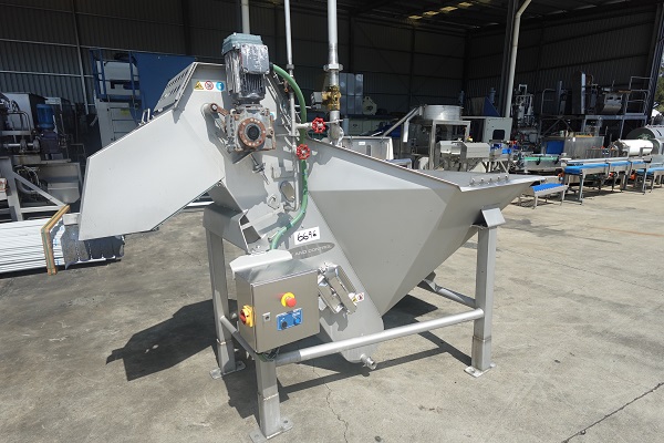 Incline Belt Conveyor, Heat & Control, 2500mm L x 460mm W x 1200mm H
