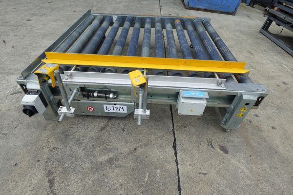 Pallet Roller Conveyor, 1550mm L x 1550mm W x 400mm H