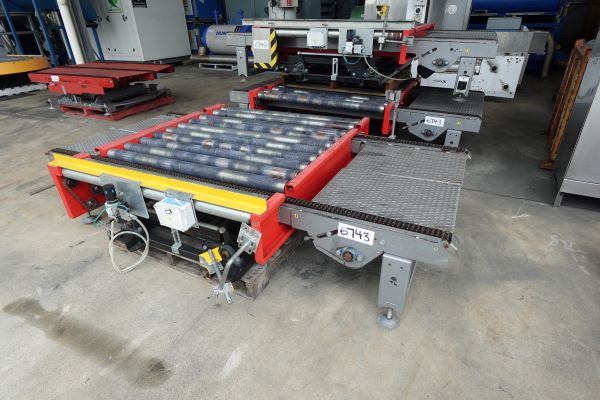 Pallet Diverter Conveyor, 2600mm L x 1120mm W x 540mm H