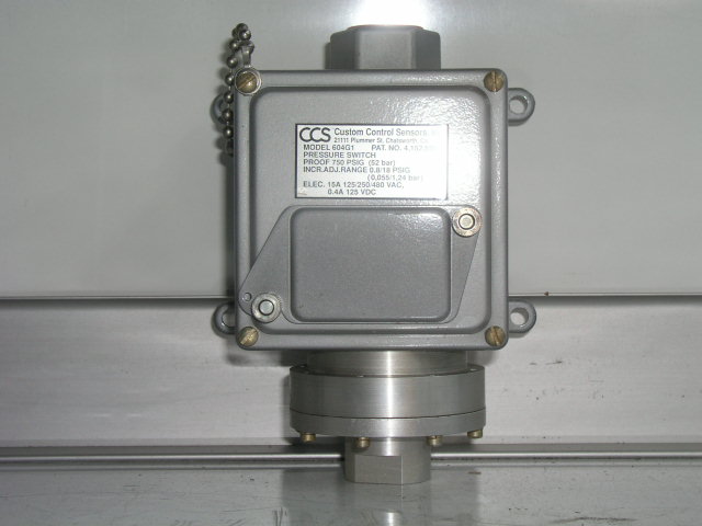 Pressure Switch, Ccs, 604G1