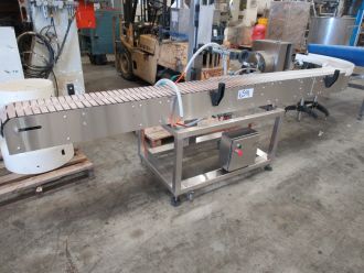 Slat Conveyor, 3700mm L x 250mm W
