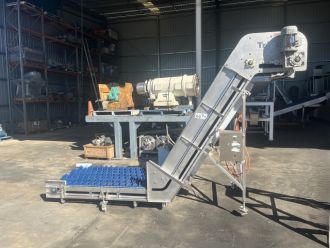 Incline Belt Conveyor, Tripax Engineering, 950mm W x 3750mm L x 2150mm H