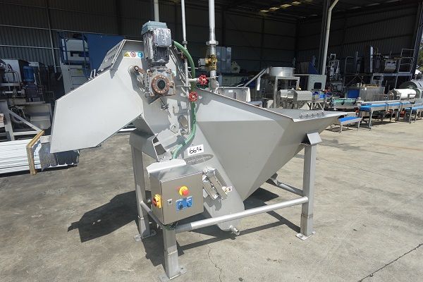 Incline Belt Conveyor, Heat & Control, 2500mm L x 460mm W x 1200mm H