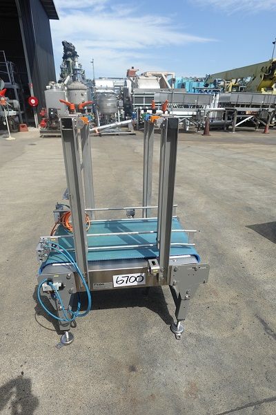 Flat Belt Conveyor, 820mm L x 430mm W x 490mm H