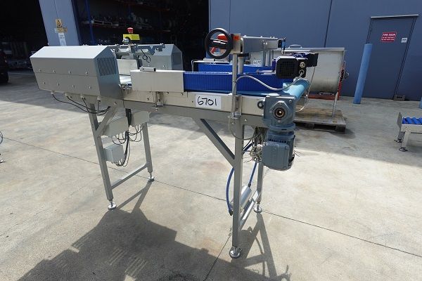 Flat Belt Conveyor, 1800mm L x 575mm W x 1050mm H