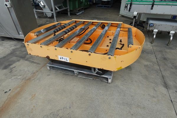 Motorised Roller Conveyor, 1960mm L x 1460mm W x 500mm H