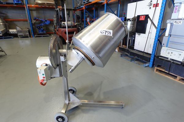 Rotary Mixer, N095-051, Flamingo, 560mm Dia x 600mm H, 90Lt