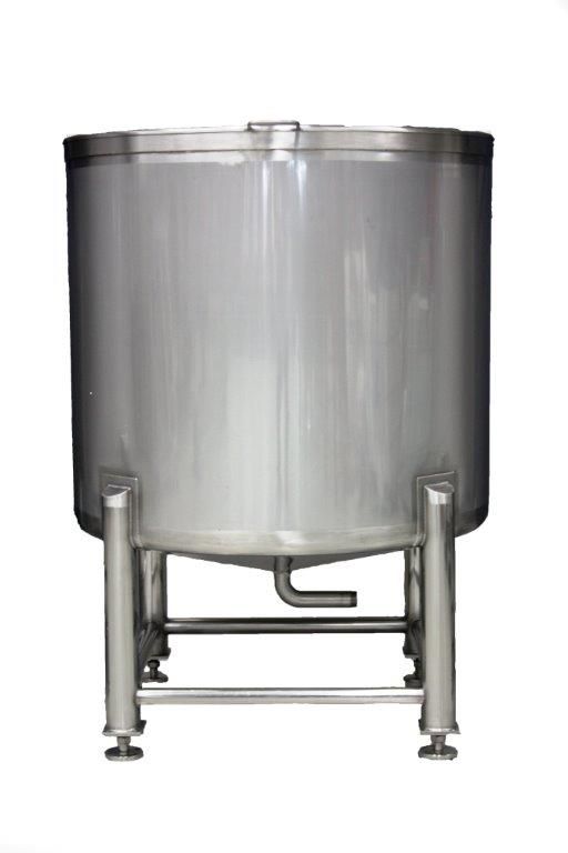 Stainless Steel Storage Mixing Tank (New), Capacity: 1,000Lt