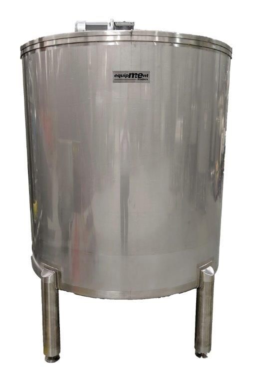 New Stainless Steel Mixing Tank - Capacity 2,500LT