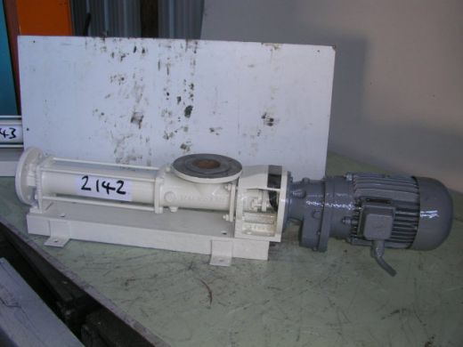 Helical Rotor Pump, See Berger, IN: 65mm Dia, OUT: 50mm Dia