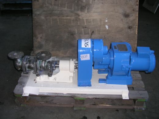 Helical Rotor Pump, Mono, SH-40, IN/OUT: 40mm Dia