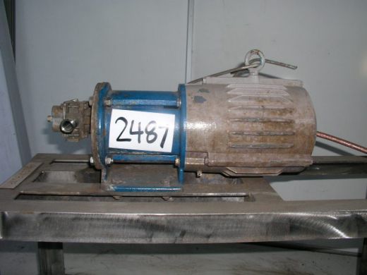 Magnetic Drive Chemical Transfer Pump, IN/OUT: 18mm Dia