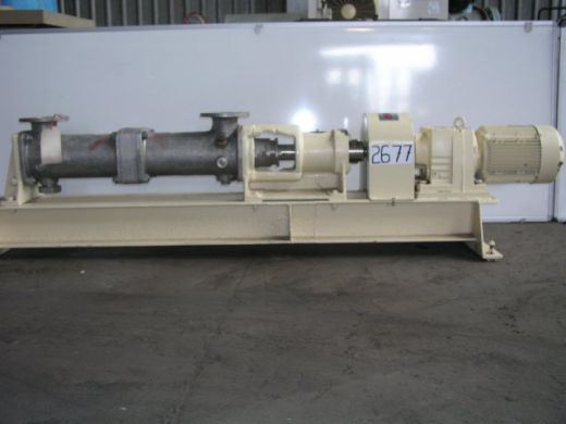 Helical Rotor Pump, Mono, IN/OUT: 75mm Dia