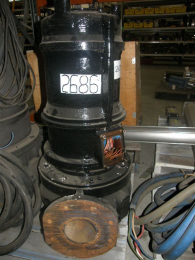 Submersible Pump, Ksbajax Pumps, IN:140mm Dia, OUT:125mm Dia