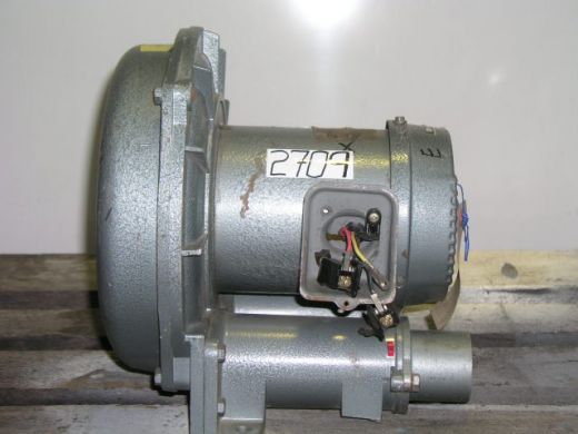 Side Channel Blower, Nishimura, In: 65mm Dia, Out: 65mm Dia