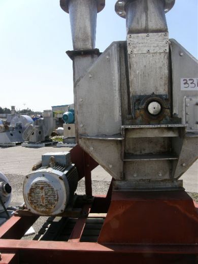 Centrifugal Fan, IN: 200mm Dia, OUT: 150mmL x 100mm x 200mmW