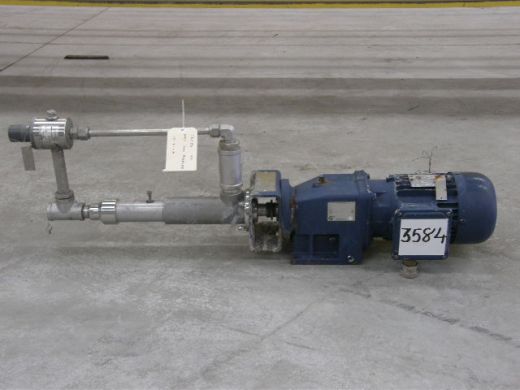 Helical Rotor Pump, Seepex, IN: 30mm Dia, OUT: 25mm Dia