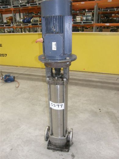 Multistage Pump, Grundfos, IN/OUT: 80mm Dia