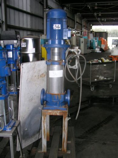 Multistage Pump, Lowara, IN/OUT: 75mm Dia