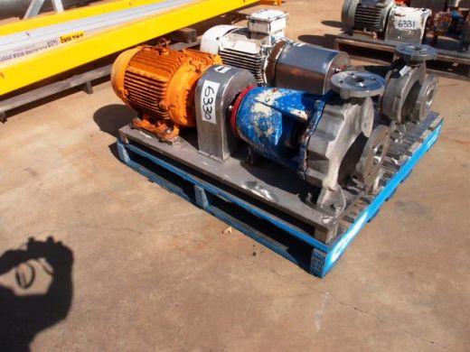 Centrifugal Pump, Ingersoll Dresser, IN: 65mm Dia, OUT: 40mm Dia