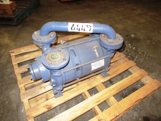 Liquid Ring Vacuum Pump, Finder Pompe, CDS5-480/XX, IN: 50mm Dia, OUT: 50mm Dia