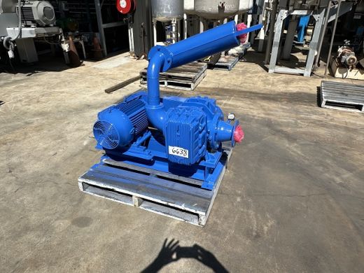 Positive Displacement Rotary Blower, IN/OUT: 150mm Dia