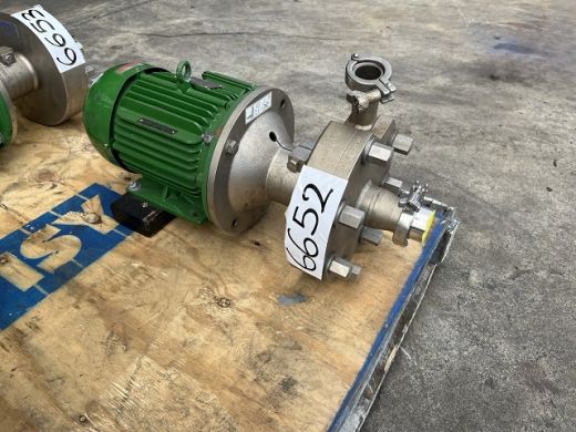 Stainless Steel Centrifugal Pump, Fristram, FPH722/145VB, Inlet: 50mm Dia