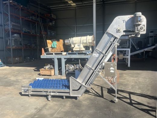 Incline Belt Conveyor, Tripax Engineering, 950mm W x 3750mm L x 2150mm H