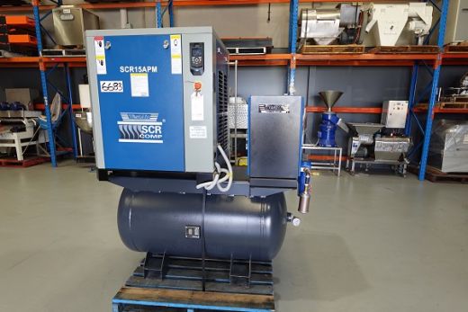 Screw Compressor, West Air, SCRM15APM-T-D-8, 60 CFM