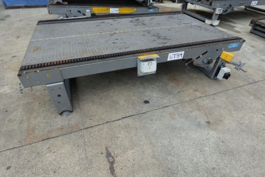 Pallet Chain Conveyor, 2000mm L x 1030mm W x 500mm H