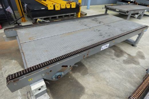 Pallet Chain Conveyor, 2600mm L x 1030mm W x 500mm H