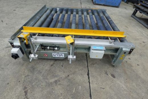 Pallet Roller Conveyor, 1550mm L x 1550mm W x 400mm H