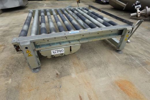 Pallet Roller Conveyor, 1550mm L x 1550mm W x 450mm H