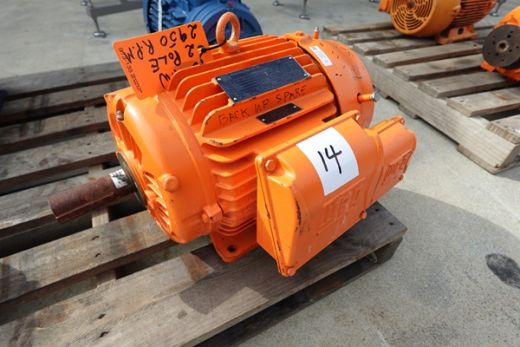 Pole Motor, 15KW @2950 RPM