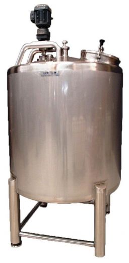 New Stainless Steel Mixing Tank - Capacity 1,500LT