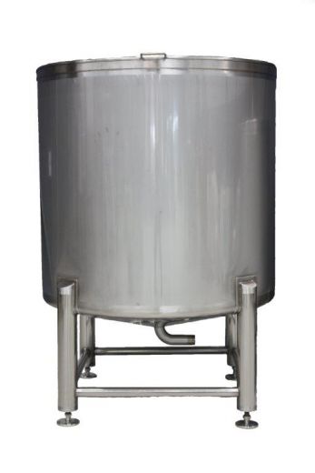 Stainless Steel Storage Mixing Tank (New), Capacity: 1,500Lt