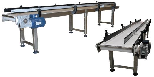 Stainless Steel Flat Belt Conveyors